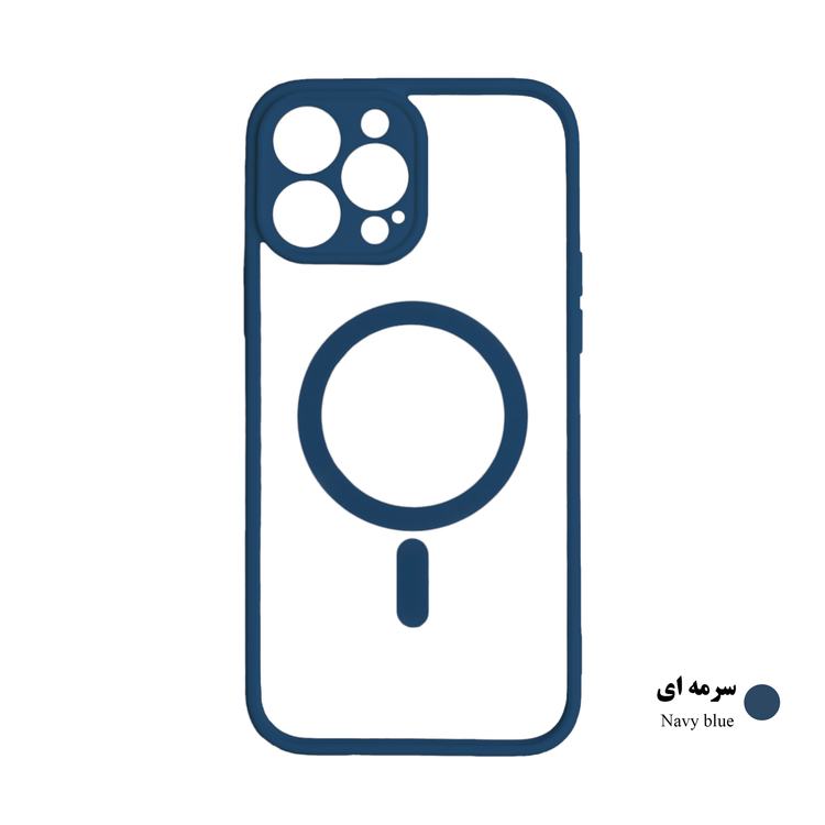 کاور مدل مگ سیف دار رنگی مناسب برای گوشی IPHONE 15 ProMax