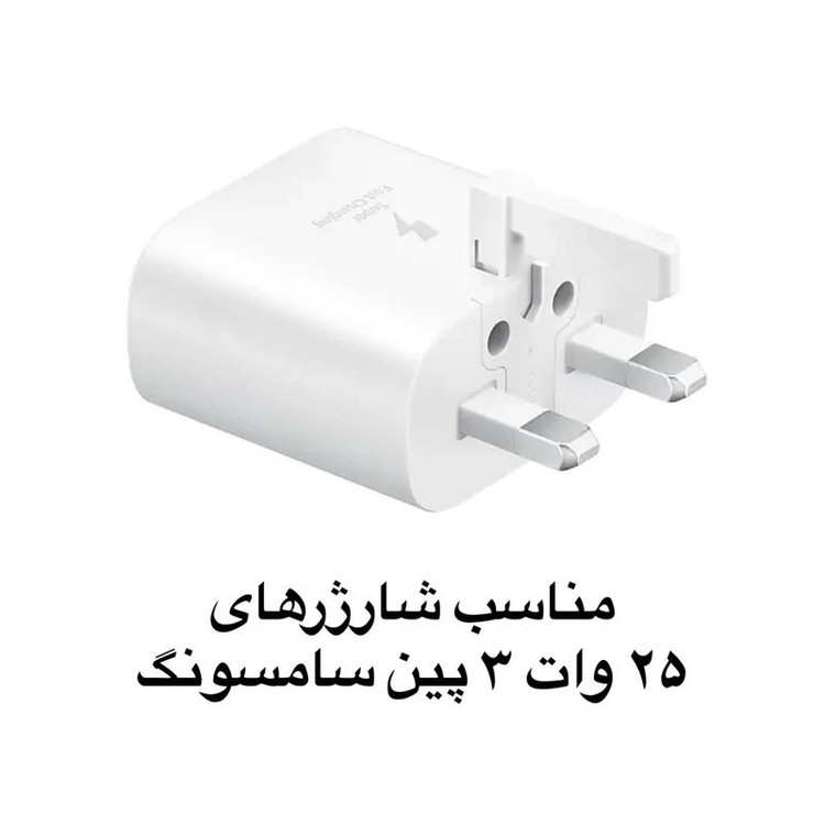 محافظ شارژر 20 وات اپل طرح هاپو به همراه محافظ کابل و محافظ سر کابل برند سرپیکو