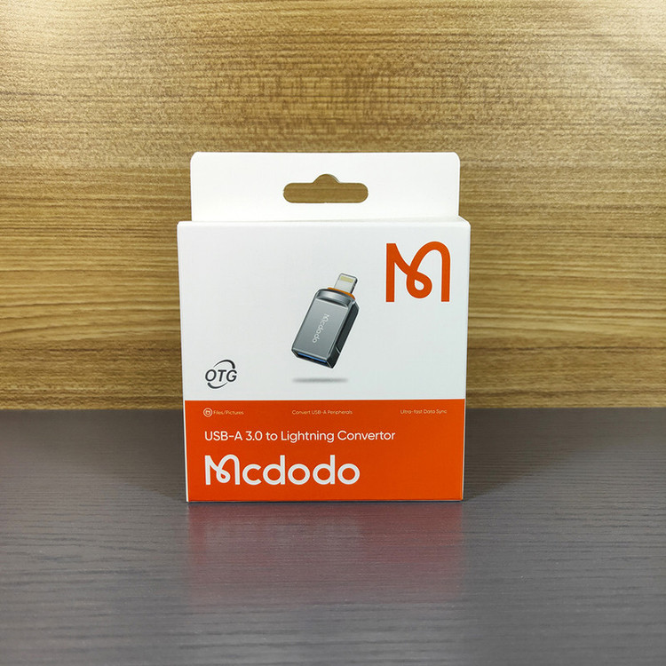 تبدیل USB-A3.0 به لایتنینگ مکدودو مدل OT-860