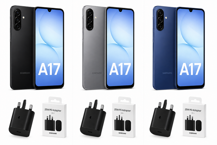 گوشی موبایل سامسونگ مدل Galaxy A17 4G دو سیم کارت ظرفیت 128 گیگابایت و رم 4 گیگابایت