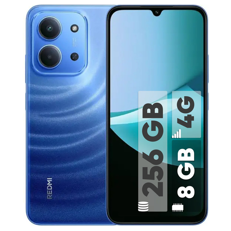 گوشی موبایل شیائومی مدل Redmi 15C 4G دو سیم کارت ظرفیت 256 گیگابایت و رم 8 گیگابایت - پک گلوبال