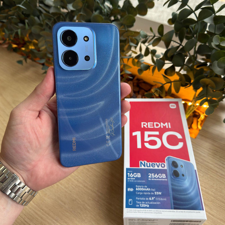 گوشی موبایل شیائومی مدل Redmi 15C 4G دو سیم کارت ظرفیت 256 گیگابایت و رم 8 گیگابایت - پک گلوبال
