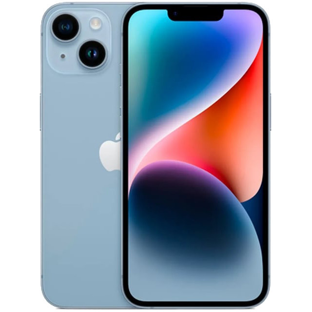 گوشی موبایل اپل مدل iPhone 14 CH دو سیم کارت ظرفیت 128 گیگابایت و رم 6 گیگابایت - رجیستر شرکتی - نات اکتیو