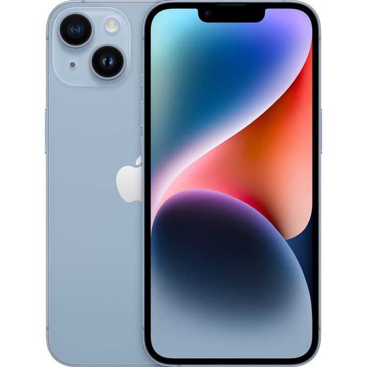 گوشی موبایل اپل مدل iPhone 14 CH دو سیم کارت ظرفیت 128 گیگابایت و رم 6 گیگابایت - رجیستر شرکتی - نات اکتیو