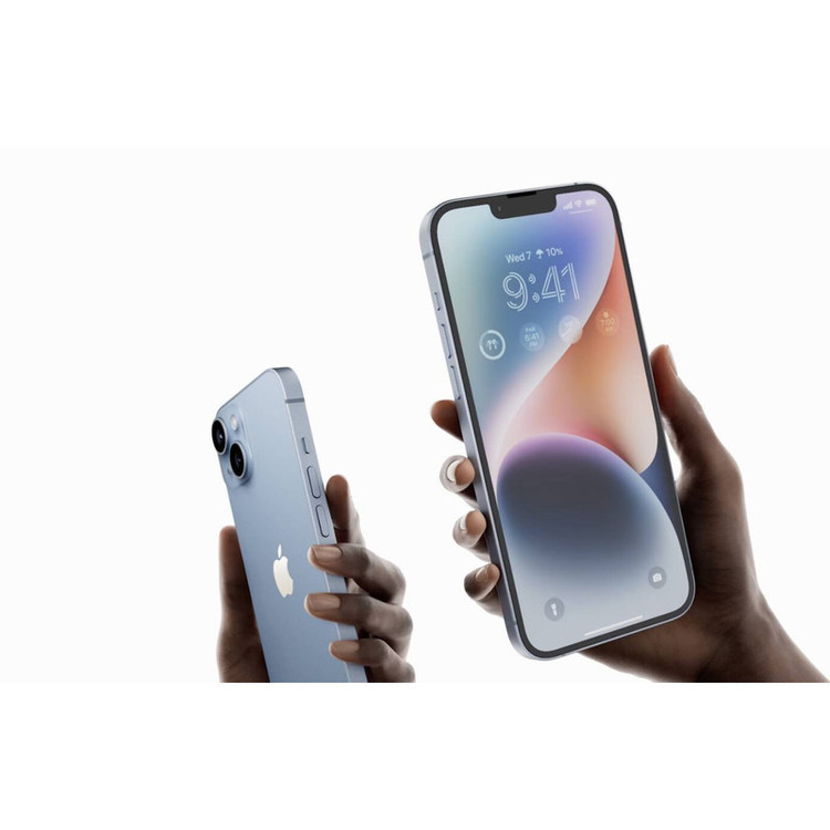 گوشی موبایل اپل مدل iPhone 14 CH دو سیم کارت ظرفیت 128 گیگابایت و رم 6 گیگابایت - رجیستر شرکتی - نات اکتیو