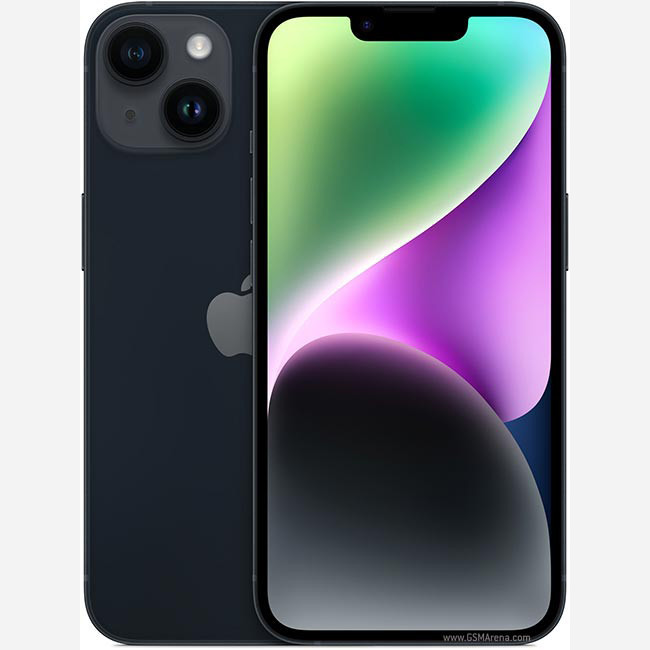 گوشی موبایل اپل مدل iPhone 14 CH دو سیم کارت ظرفیت 128 گیگابایت و رم 6 گیگابایت - رجیستر شرکتی - نات اکتیو